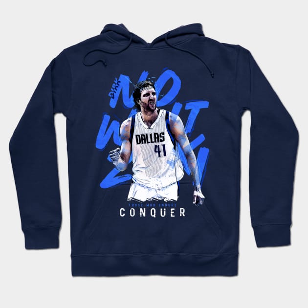 Dirk Nowitzki Hoodie by edbertguinto